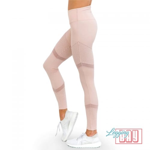 Windy | Pink Airy Mesh Leggings